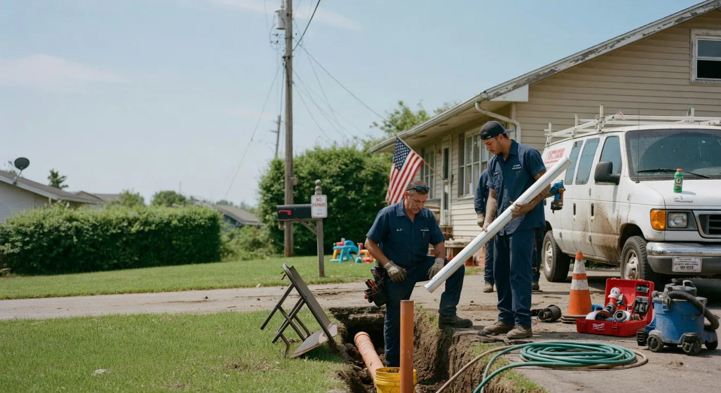 Drain Cleaning in Burns Flat, OK near me